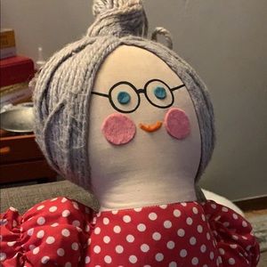 Vintage Annie Cranberry Doll